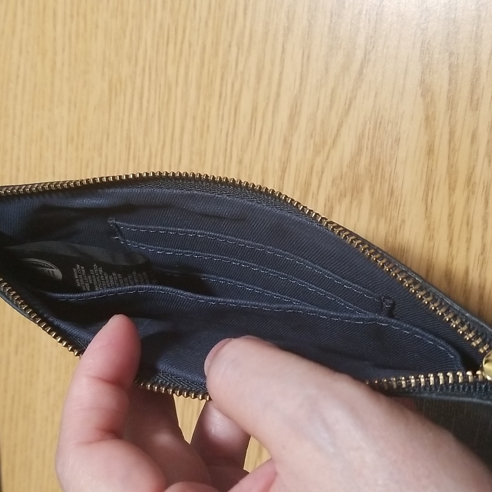 Fossil Wristlet Paper Plane Design In Blue Rare - Picture 5 of 5